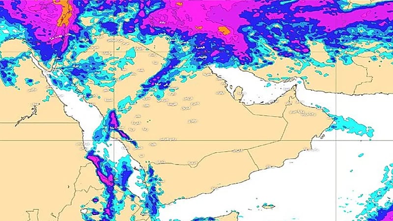 الحصيني: حالة جوية ممطرة نهاية الأسبوع