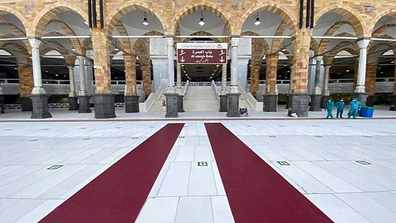 تخصيص 800 مشاية بلاستيكية للإرشاد المكاني بالمسجد الحرام