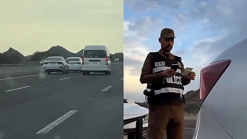 أمن الطرق يضبط عددًا من المخالفات على الطرق السريعة بالمدينة المنورة.. فيديو