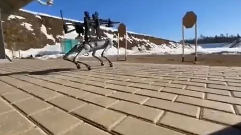 بالفيديو.. روبوتات صينية مرعبة ليست من الخيال تقاتل بشراسة