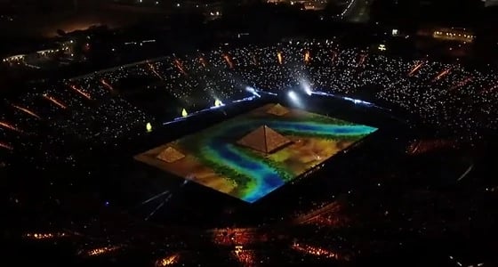بالفيديو والصور.. افتتاح مبهر لـ كأس أمم إفريقيا 2019 من استاد القاهرة