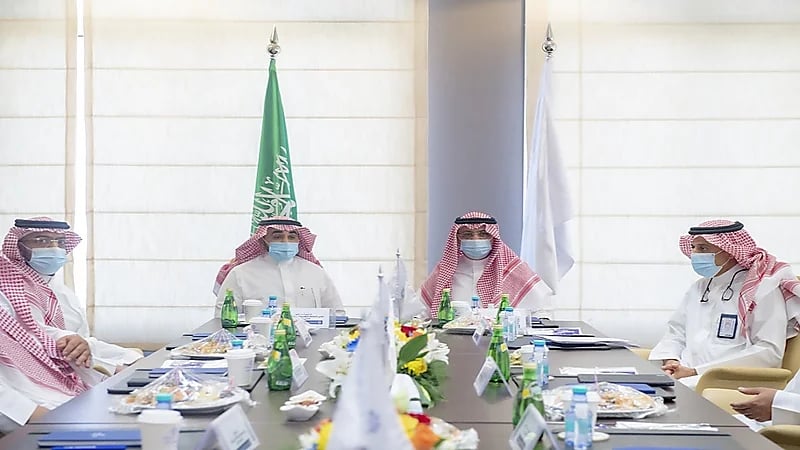 محافظ التدريب التقني يستقبل نظيره رئيس هيئة الطيران بالرياض