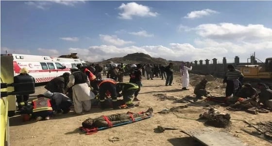 انهيار سقف خرساني في الباحة تتسبب في إصابة 6 عمال