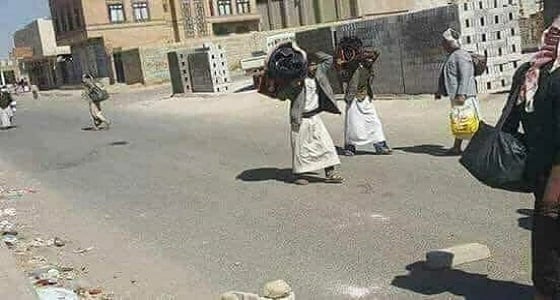 " التحالف " يستهدف مقرات القيادات الحوثية بصنعاء وعناصرها تلوذ بالفرار