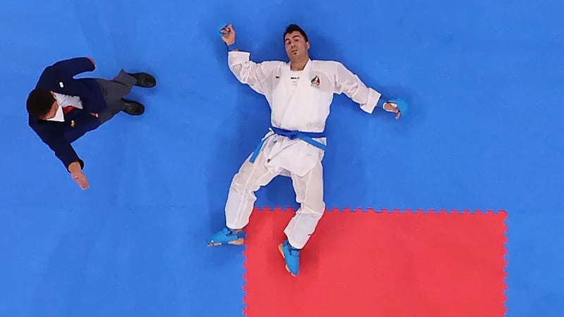 الحكم التركي يغلق حساباته بعد انتقاده لحرمانه طارق حامدي من الذهبية