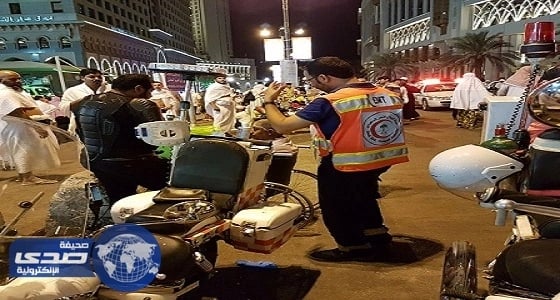 بالفيديو.. الهلال الأحمر السعودي بالعاصمة المقدسة يبدأ  باستخدام الدراجات النارية