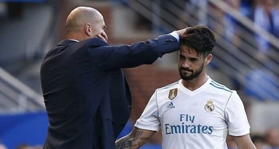 زيدان يرد على هجوم إيسكو ويكشف حقيقه الاستغناء عنه