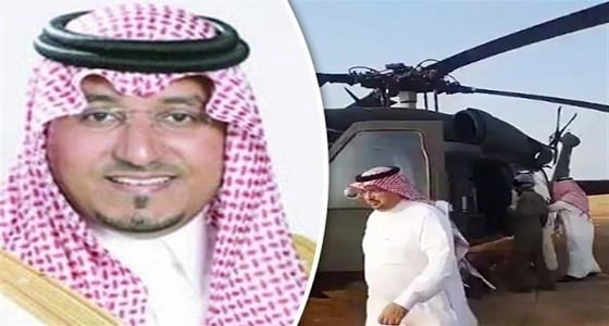 تفاصيل انتشال شهداء مروحية الأمير منصور بن مقرن