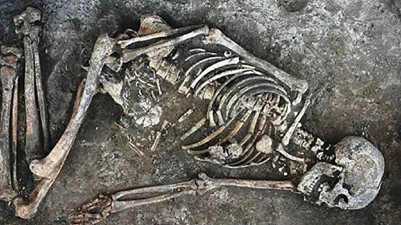 العثور على هيكل عظمي لفتاة مقتولة في منزل أسرتها