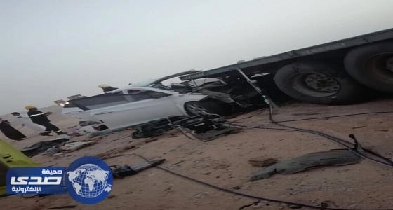 حادث مروري يتسبب بوفاة ٥ أشخاص من أسرة