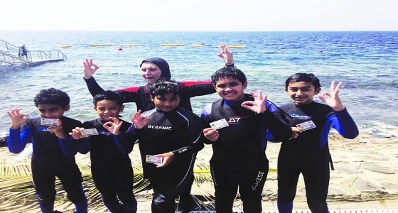 أول غواصة بالمملكة تكشف سر تعلقها بالمجال