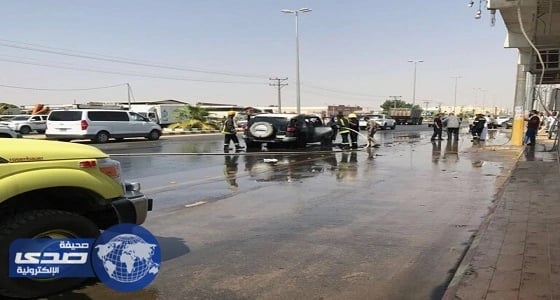 بالفيديو.. كشف تفاصيل احتراق مركبة عقب تبادل إطلاق النار بوادي الدواسر