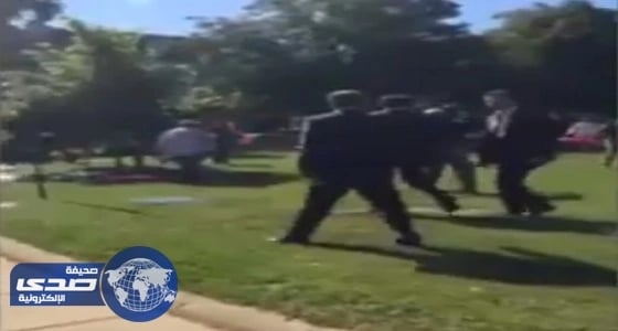 إصابة 9 بجروح خطيرة في اشتباك مع " حرس أردوغان " في واشنطن
