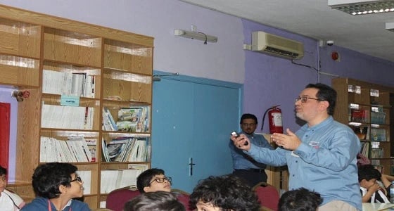 بالصور.. 35 مدرسة ابتدائية بتعليم مكة في مبادرة " سلامتي في منزلي "