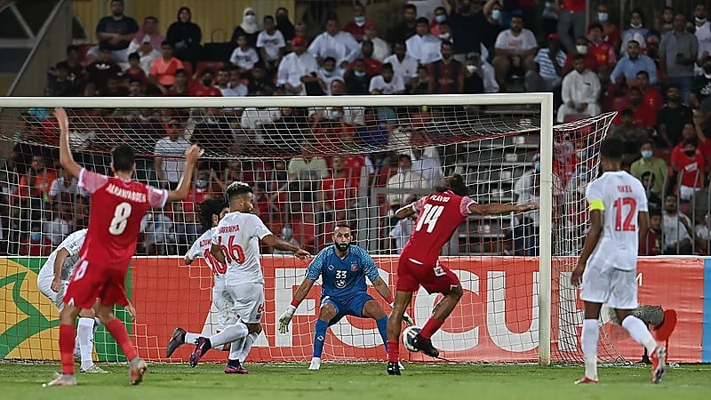 المحرق البحريني يفوز على ضيفه الكويت بهدفين