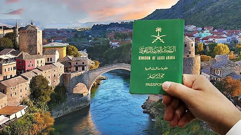 البوسنة والهرسك تعفي السعوديين من التأشيرة خلال صيف 2025