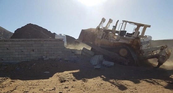 ضبط 9 تعديات على أراضي حكومية في المدينة المنورة