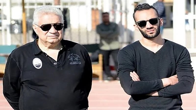 تسريب مكالمة هاتفية بين نجلي مرتضى منصور تثير الجدل