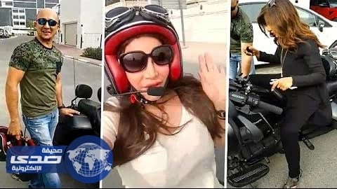 بالفيديو.. لجين عمران تجول شوارع دُبي على دراجة نارية