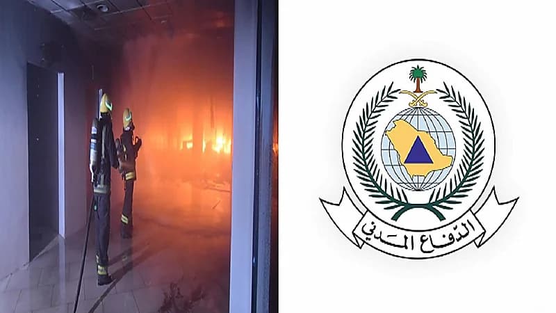 الدفاع المدني يوضح 3 أسباب لحرائق التماسّ الكهربائي