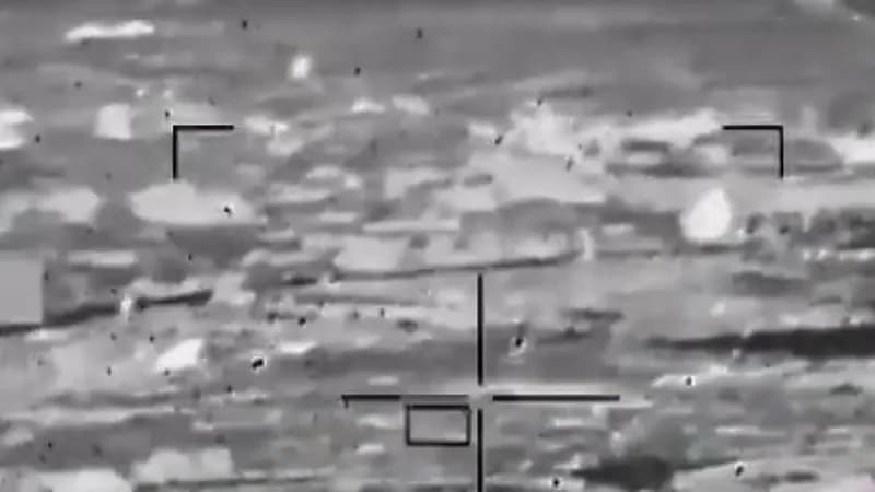 شاهد.. اعتراض طائرة بدون طيار أطلقتها مليشيات الحوثي باتجاه المملكة