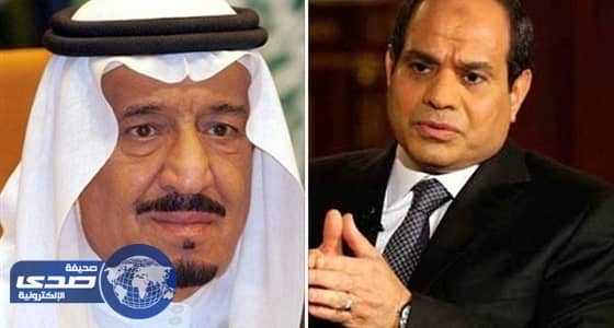 خادم الحرمين الشريفين يتلقى اتصالاً هاتفياً من الرئيس المصري