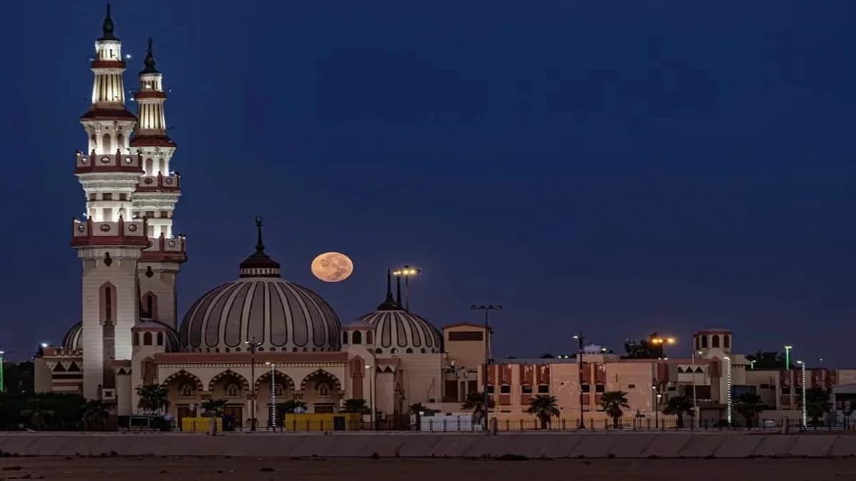 قمر الحصاد النادر.. أول قمر عملاق في عام 2025 يزين سماء المملكة