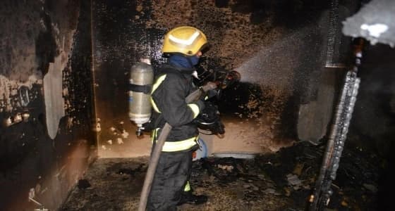 مدني الطائف: إخماد حريقًا في عمارة سكنية بسبب ماس كهربائي