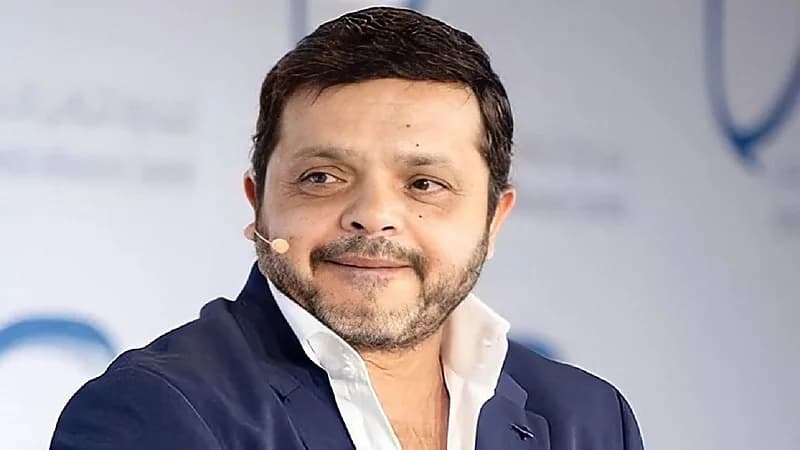 صور..حريق بمنزل محمد هنيدي