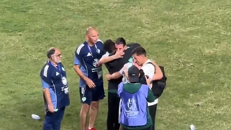 بكاء إيبانيز بعد تتويج الأهلي بلقب السوبر .. فيديو