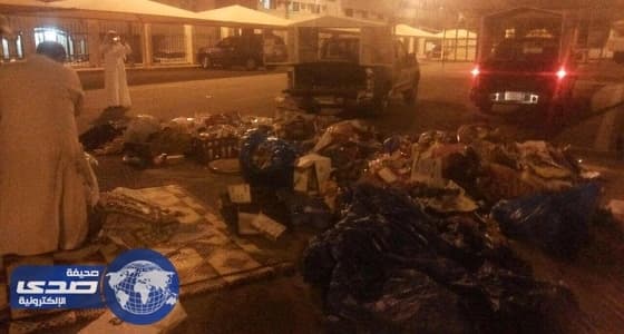 بالصور.. مكافحة المباسط تصادر 5800 قطعة منوَّعة و2000 كيلو أطعمة فاسدة بمكة