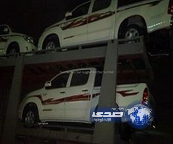 مجهول يسرق شاحنة محملة بـ 4 سيارات