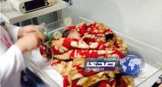 العثور على لقيط بجوار أحد المنازل في حمض الباحة