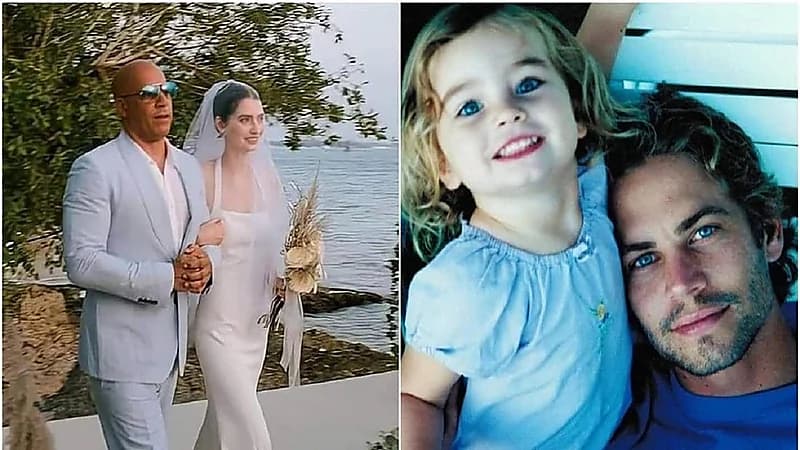 فين ديزل يعوض رحيل بول ووكر في زفاف ابنته