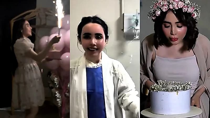 احتفال يتحول إلى مأساة: فتاة تتعرض لحروق خطيرة بسبب بالون هيليوم.. فيديو