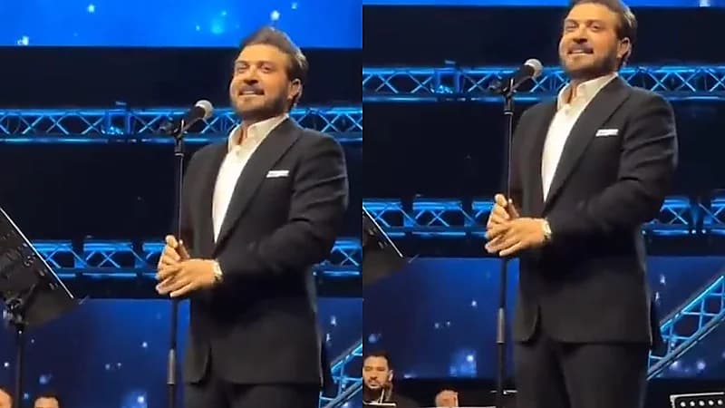 ماجد المهندس يعتذر لبيسان إسماعيل عن زلة لسانه في حفله والأخيرة: متواضع .. فيديو