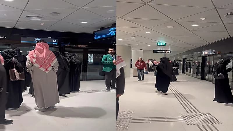 افتتاح محطة قصر الحكم بقطار الرياض رسميًا.. فيديو