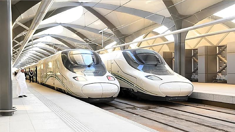قطار الحرمين : ريال في الساعة أجرة الموقف و23 ريالاً للتذكرة