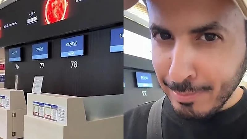 عبدالعزيز العميري يقدم نصيحة للمسافرين بشأن كاونترات المطار .. فيديو