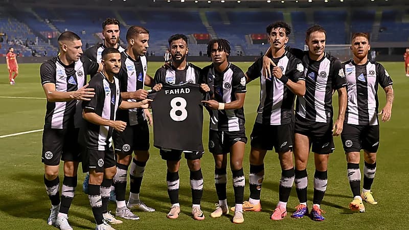 تأثر لاعب الشباب بسبب فهد المولد .. فيديو