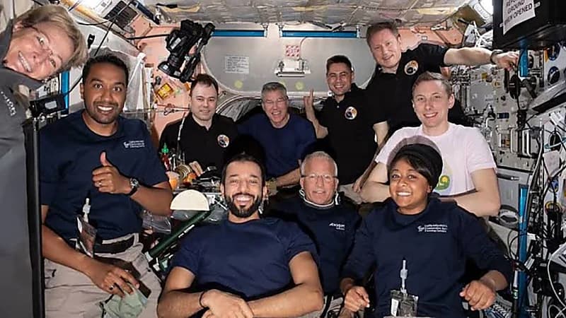 علي القرني: شاهدت المملكة في الليلة الأولى للوصول إلى المحطة وكان منظرًا رائعًا .. فيديو