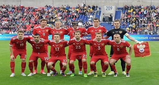 تشكيل روسيا أمام فرنسا وديًا