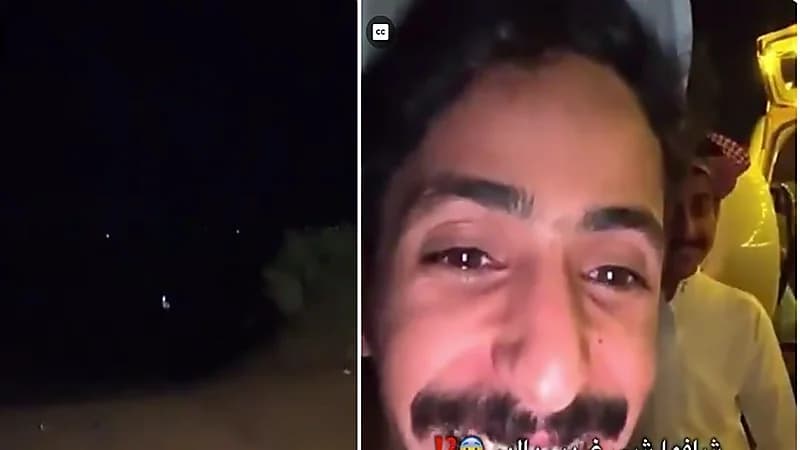 شبان يوثّقون ظهور "أبو فانوس" في رحلة برية.. فيديو