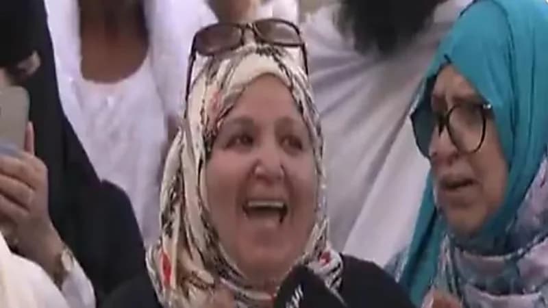 شاهد.. معتمرة مغربية تبدي سعادتها بزيارة المسجد النبوي