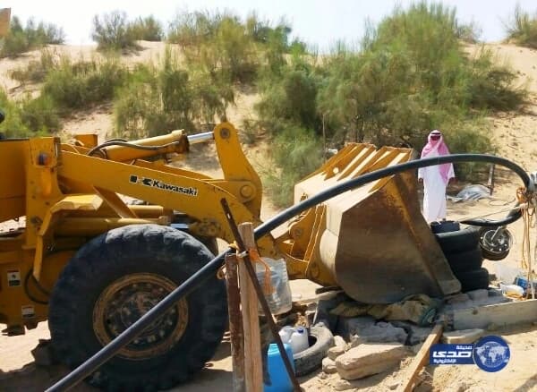 بالصور..لجنة التعديات بمحافظة أملج تستعيد 320 ألف متر مربع