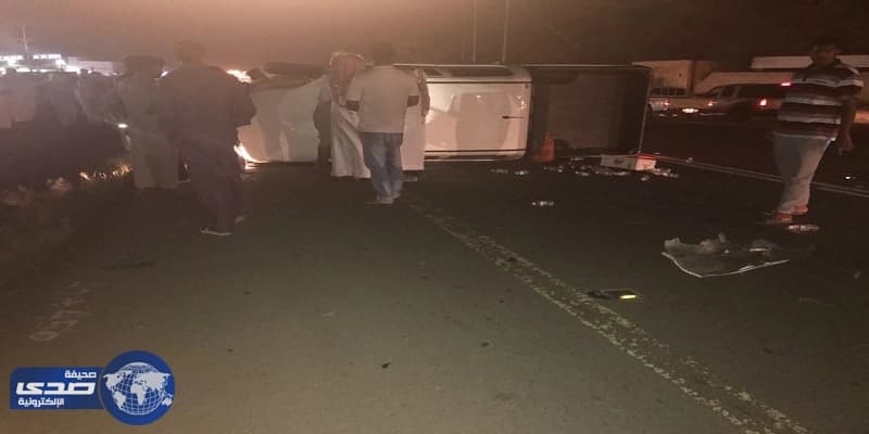 انحراف مركبتين عن مسارها بطريق العرضيات