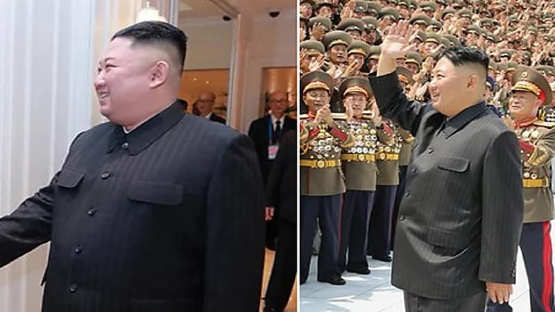 إطلالة "كيم جونغ اون" قبل وبعد خضوعه لعملية ربط معدة تثير الجدل