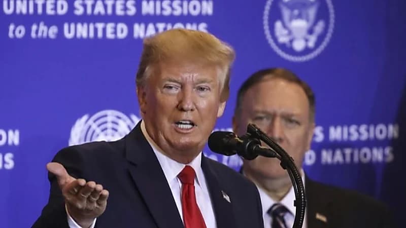 " ترمب " يؤكد أن اتهام مساعدته قصة خرافية مثير للشفقة