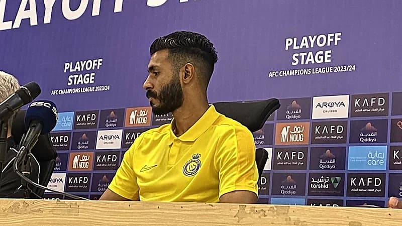 محمد آل فتيل يعتذر لجمهور النصر قبل مباراة شباب الأهلي