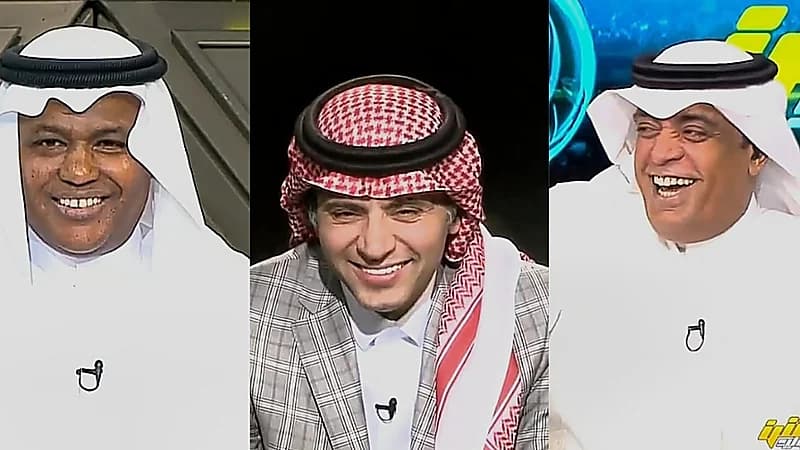 وليد الفراج يمازح عبدالله فلاتة وأحمد الفهيد .. فيديو